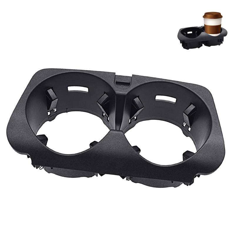 Geloo Auto Getränkehalter Mittelkonsole Becherhalter Cup Holder A2056800691 für Mercedes C Klasse E Klasse W213 W205 C205 S205 2016-2019 von Geloo