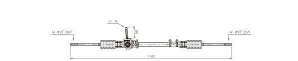 Lenkgetriebe General Ricambi FO4005 von General Ricambi