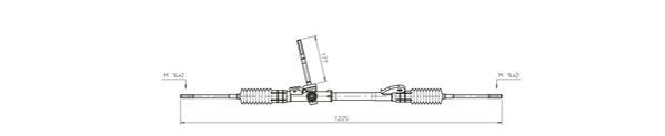 Lenkgetriebe General Ricambi FO4020 von General Ricambi