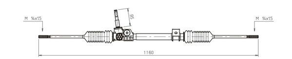 Lenkgetriebe General Ricambi RE4048 von General Ricambi