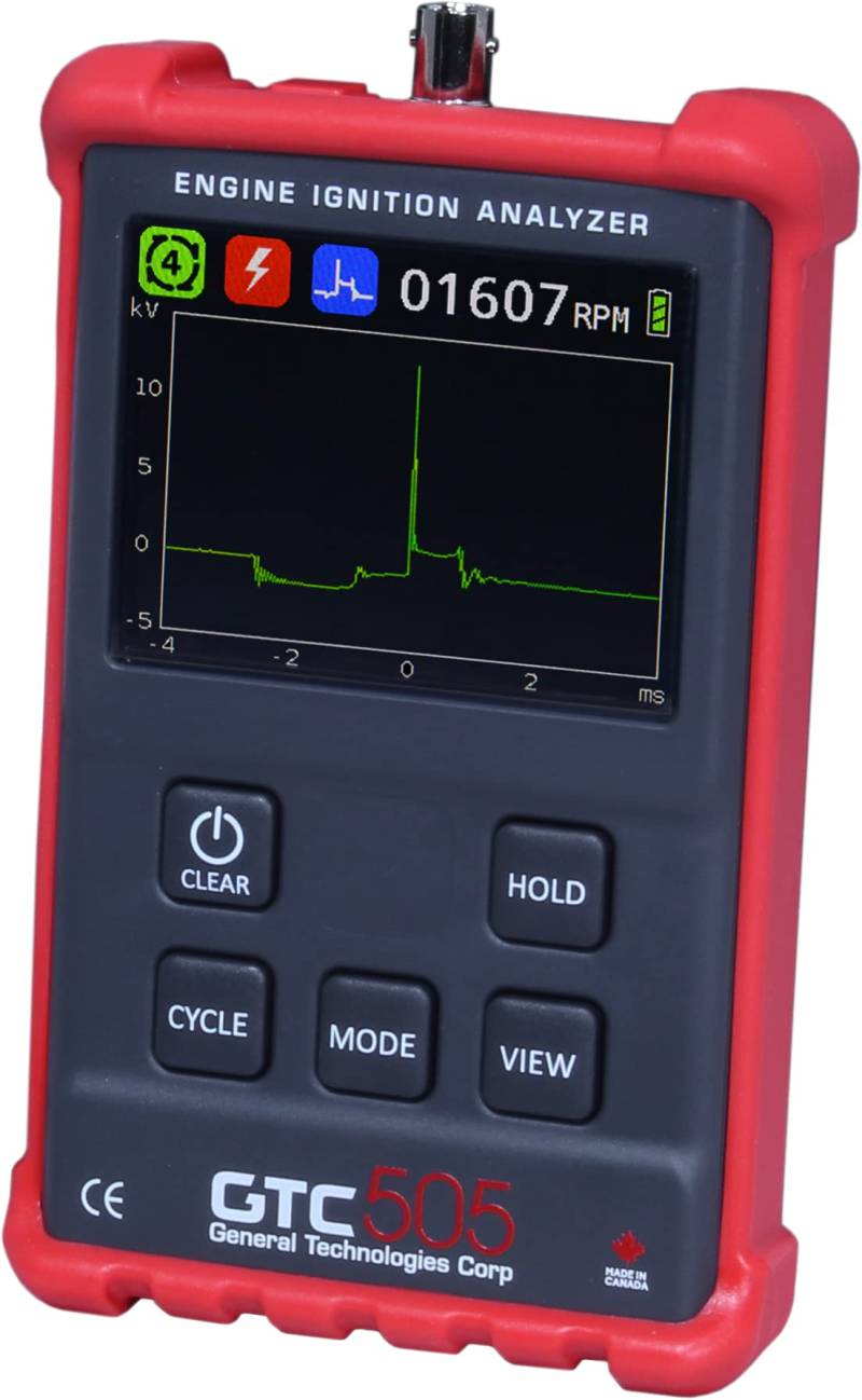 General Technologies Corp AGB gtc505 Zündung Analysegerät von GTC