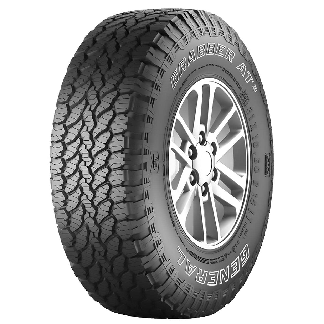 General Grabber AT3 FR M+S - 195/80R15 96T - Sommerreifen von General