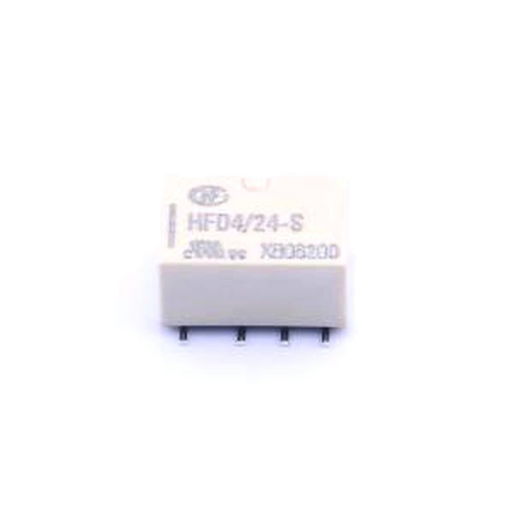 1 Stk. Signalrelais sehr klein Relais 24V Doppel Pol 2-fach SMD Wurf, 6,5x10mm HFD4/024-SR von Generic