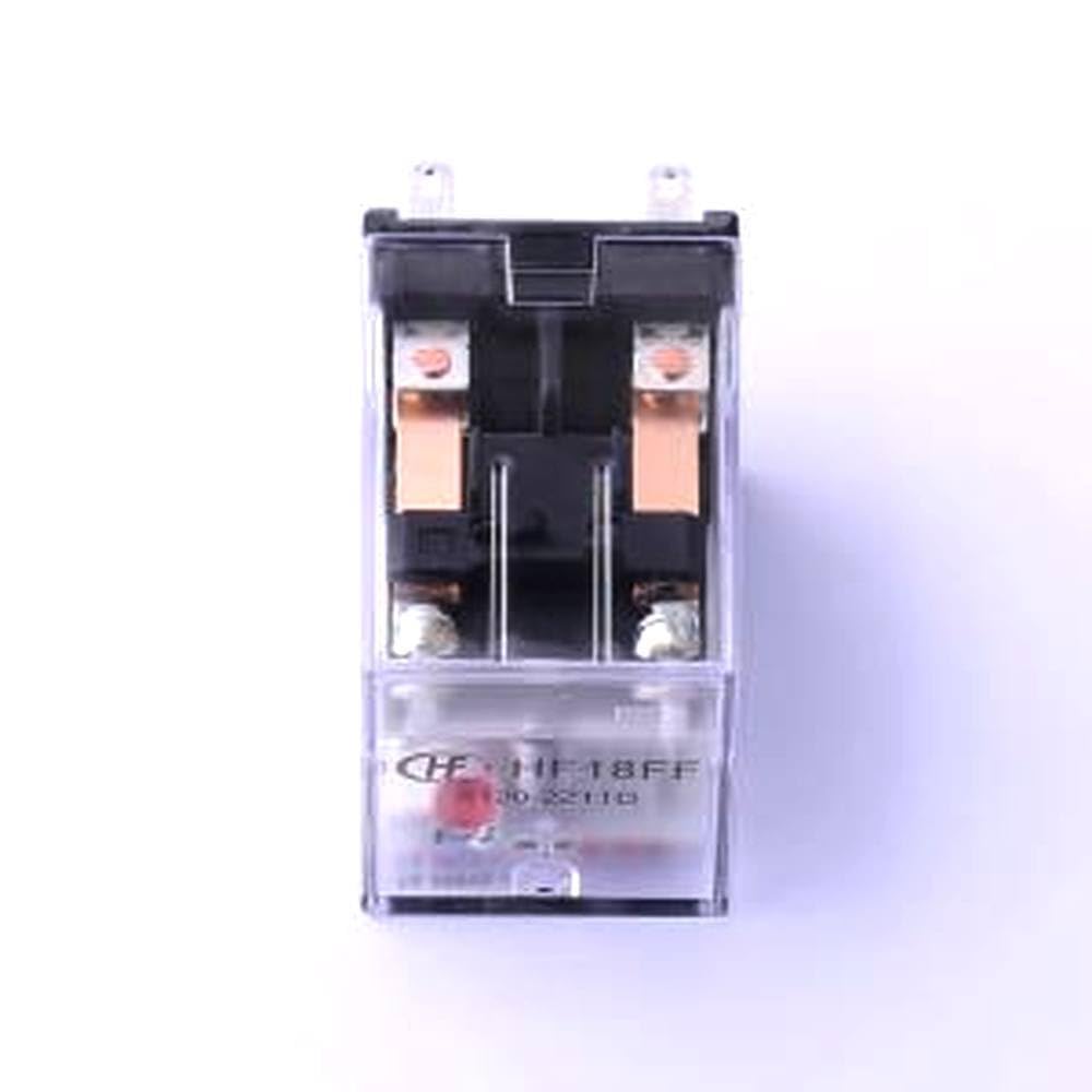 1 Stück Leistungsrelais klein mittlere Leistung Relais 120V Doppelpol Dualwerf, 21,5x28mm HF18FF/A120-2Z1TD von Generic