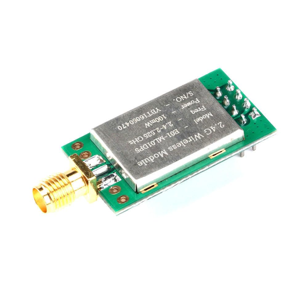 1 Stück Long Range E01-ML01DP5 Ebyte 20 dBm 2100 m SPI NRF24L01+PA+LNA 2,4 GHz RF Wireless Transceiver Modul Antenne mit Abschirmung von Generic