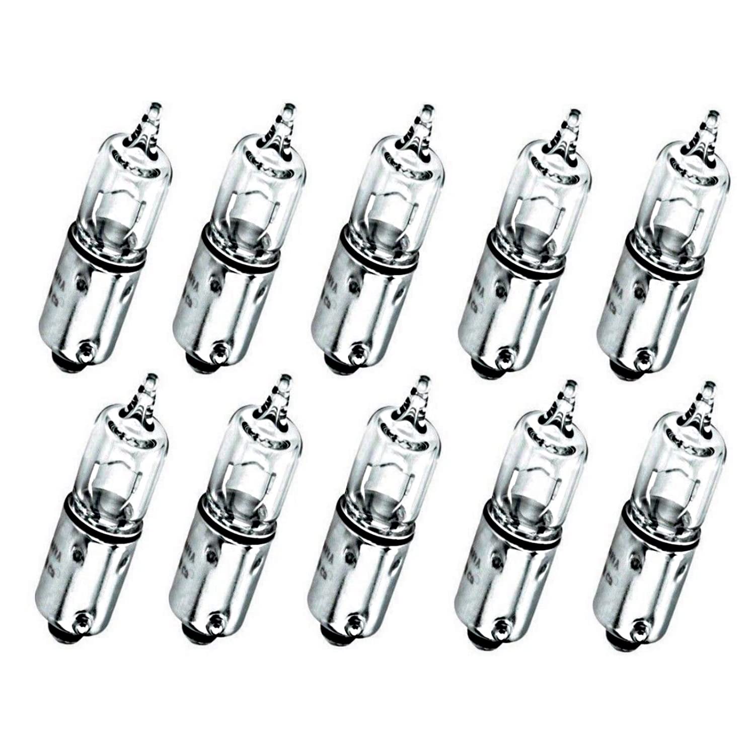 10x Long Life H10W 12V BA9s Original Jurmann Trade langlebig Halogen Ersatz PKW Lampe von Generic