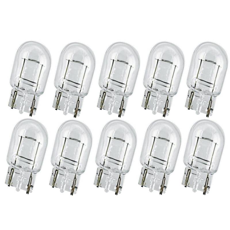 10x Long Life W21W 12V W3x16d Original Jurmann Trade langlebig Halogen Ersatz PKW Lampe von Generic