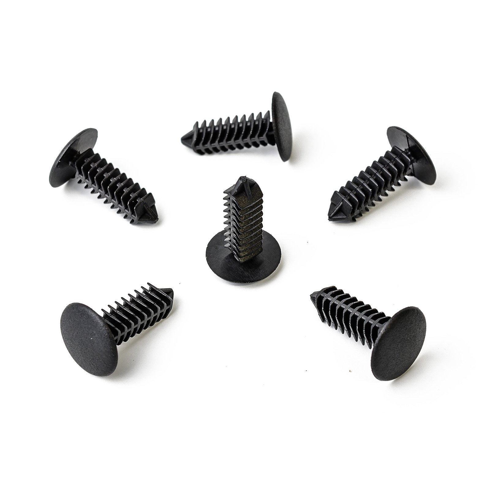 10x Universal Befestigungs Tannenbaum Clip in Schwarz | 14mm von Generic