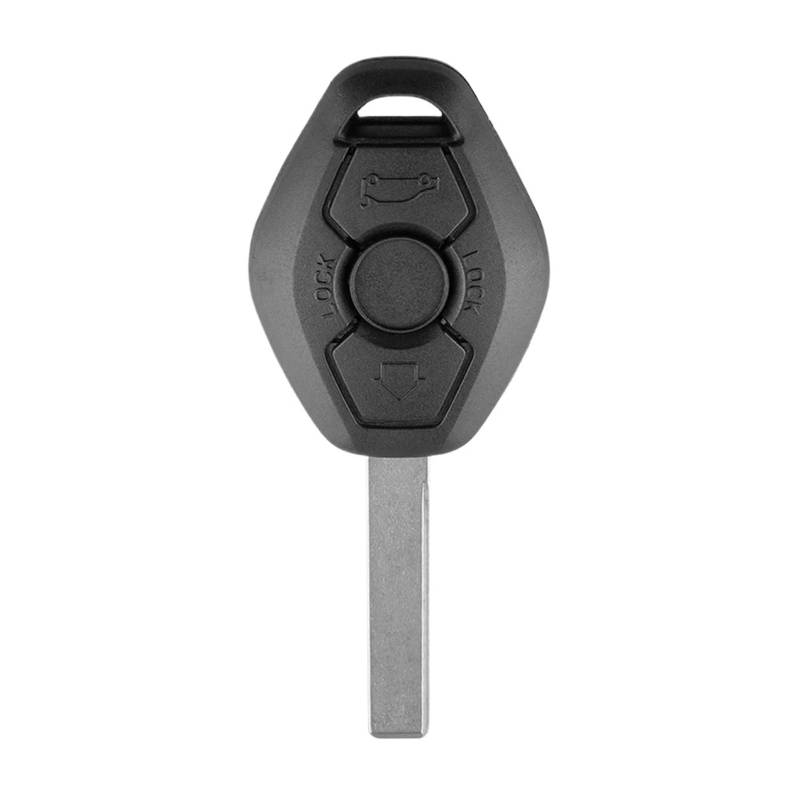 1PCS 3 Tasten Fernbedienung Auto Schlüssel Fob Fall Ersatz Shell Fit for E81 E46 E39 E60 E61 E63 E38 E83 Auto Auto Schlüssel Fob Fall Zubehör von Generic