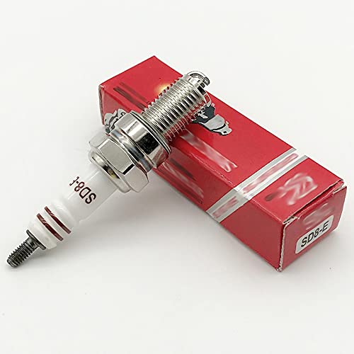 1pc Ea-D8 Sd8-E Motor Zündkerze 125cc/Für Dr8ea D8ea Dr8eix Dpr8ea-9 Dpr8eix-9 Ix24 X24esr-U Hg22 D8tc X4cc 12g3 X24es-U Motor Zündkerze von Generic