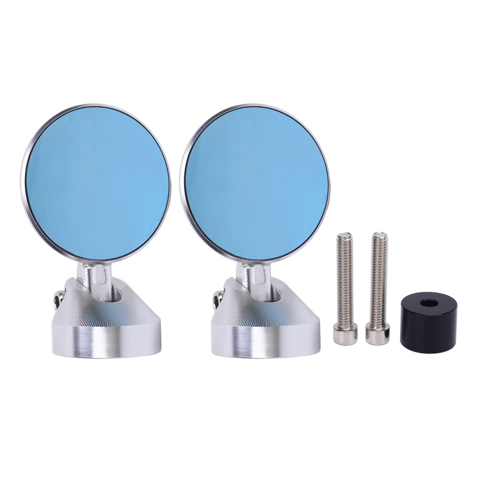 2 PCs -Lenker -Rückansichts Seitenspiegel, Blue Lense Anti Blare, CNC Aluminium Rückspiegel, Ausgelegt für Sprint 50 150 Prima 50 150 GTS150 250 300 2013-2024, Anpassung und von Generic