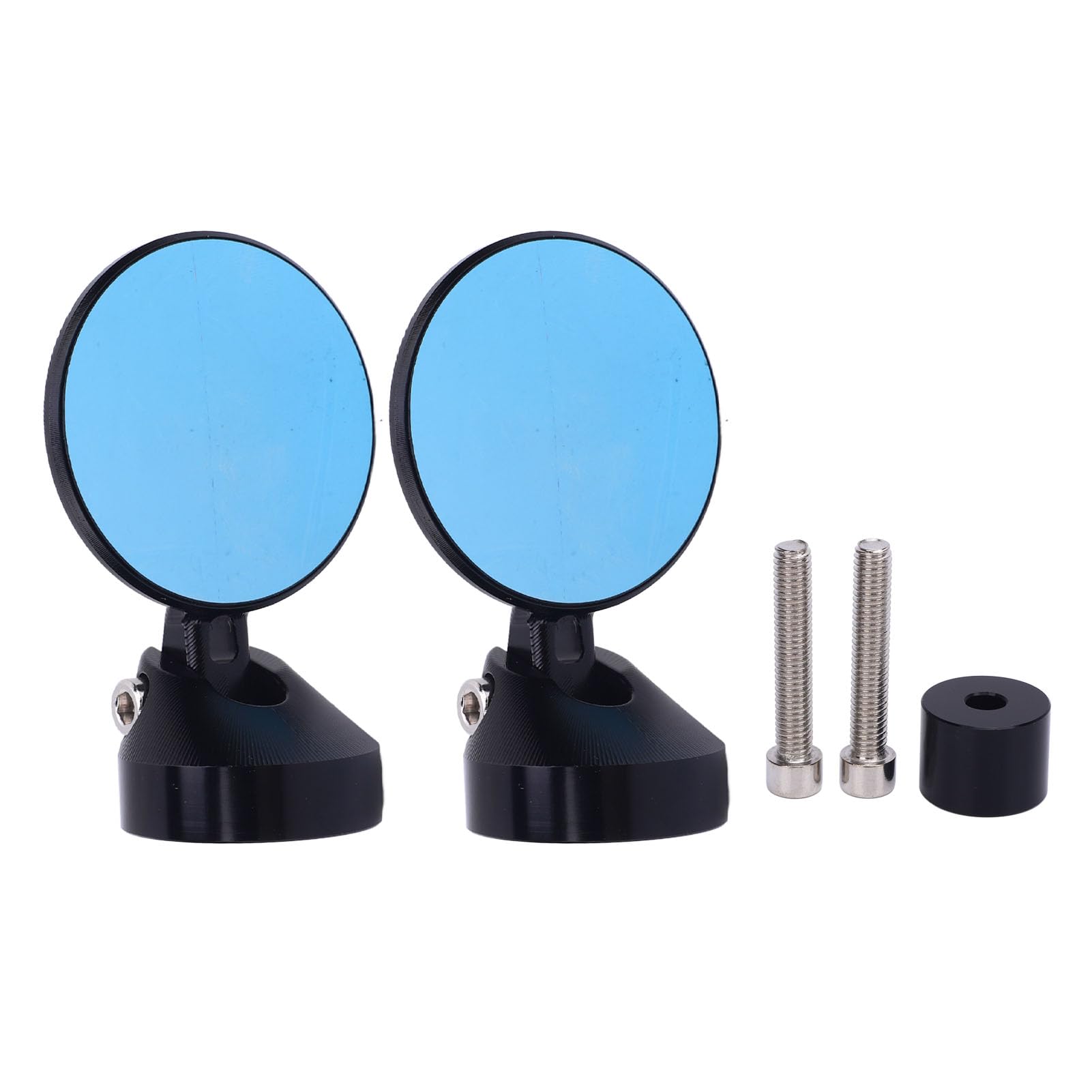 2 PCs -Lenker -Rückansichts Seitenspiegel, Blue Lense Anti Blare, CNC Aluminium Rückspiegel, Ausgelegt für Sprint 50 150 Prima 50 150 GTS150 250 300 2013-2024, Anpassung und von Generic