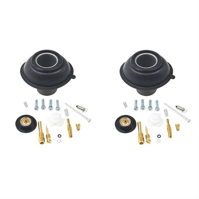 2 Set Motorrad Teile Vergaser Rebuild Reparatur Kit for VLX600 VT600 1994-2003 Motor Teile Reparatur Werkzeuge von Generic