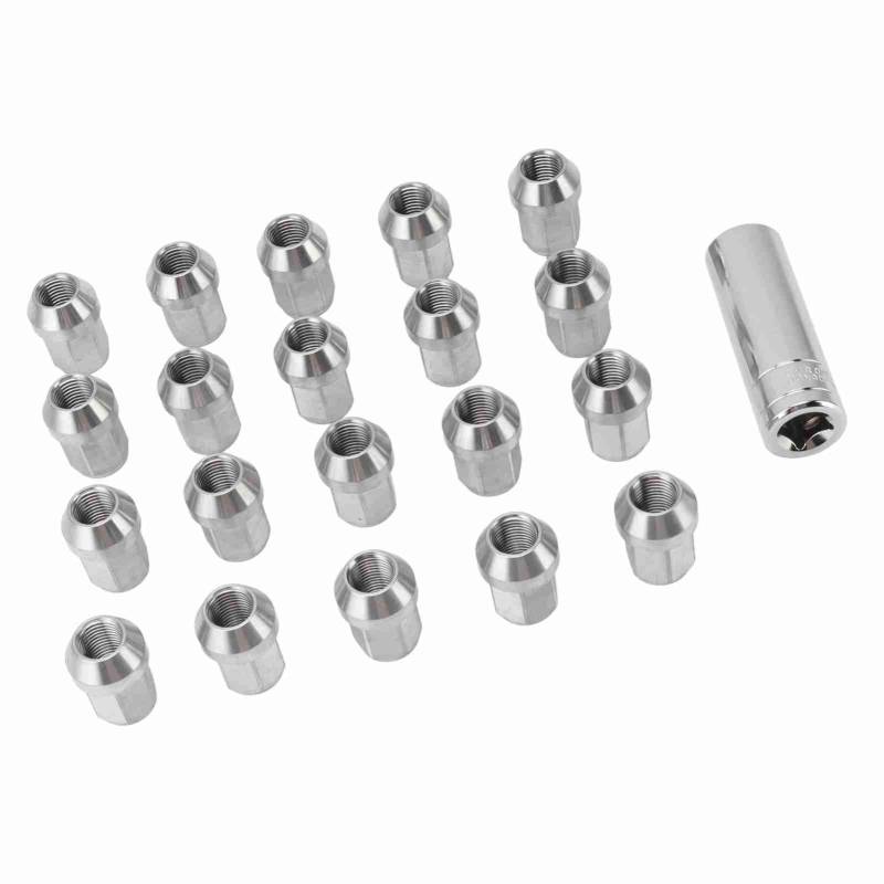 20PCS M14x1.5 Radmuttern Hülse 19mm Edelstahl 35mm Ersatz von Generic