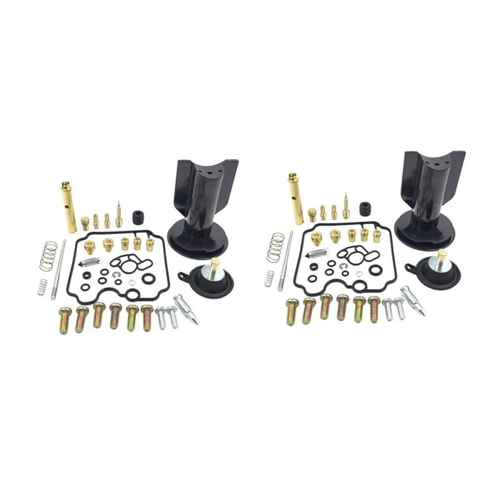 2Set Vergaser Reparatursatz Dichtung Float Pilot Schrauben for TDM850 1991–1999 von Generic