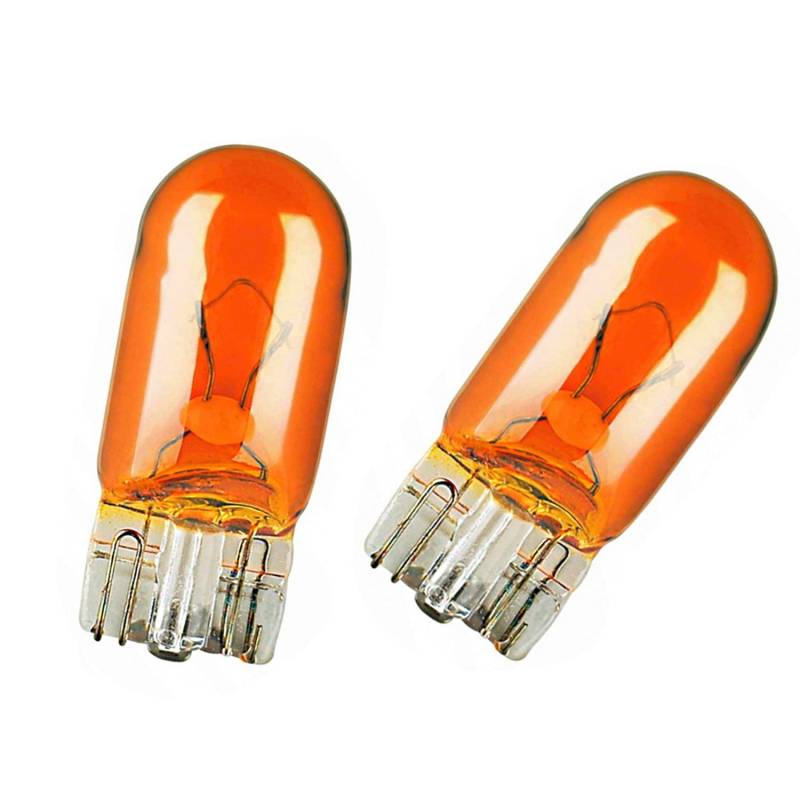 2x Jurmann WY5W 12V Orange Halogen Birne für Blinker vorne, hinten und Seitenblinker- E-geprüft von Generic