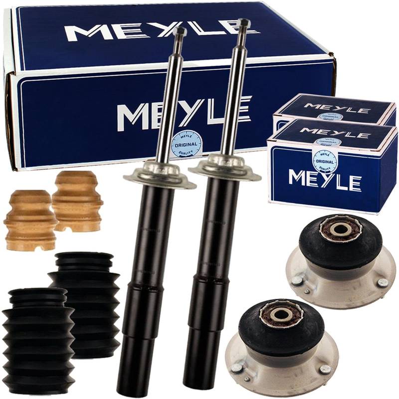 2x MEYLE Gas Stoßdämpfer Domlager Service-Kit vorne passend für 5er E60 E61 von Generic