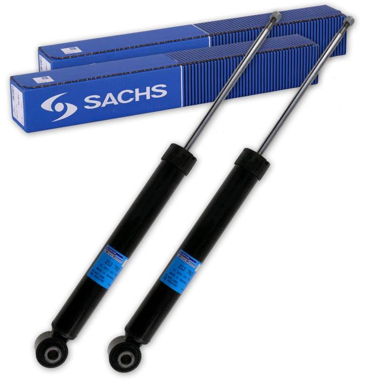 2x SACHS GASDRUCK STOSSDÄMPFER hinten für A4 B6 Limousine 8E2 + Avant 8E5 von Generic