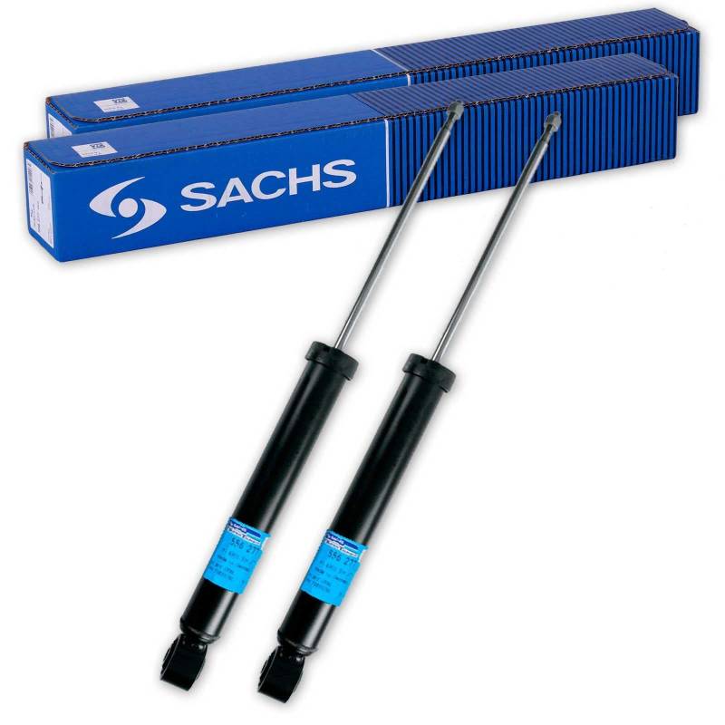 2x SACHS GASDRUCK STOSSDÄMPFER hinten für Golf 5 6 OCTAVIA LEON von Generic