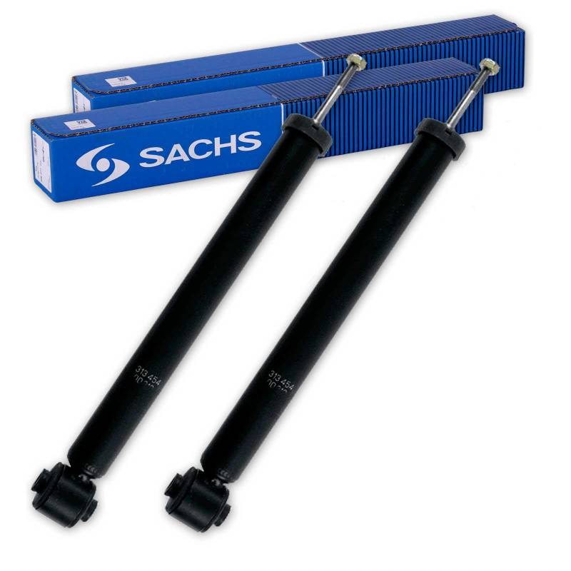 2x SACHS GASDRUCK STOSSDÄMPFER hinten passend für GETZ TB Bj. 2002-2009 von Generic