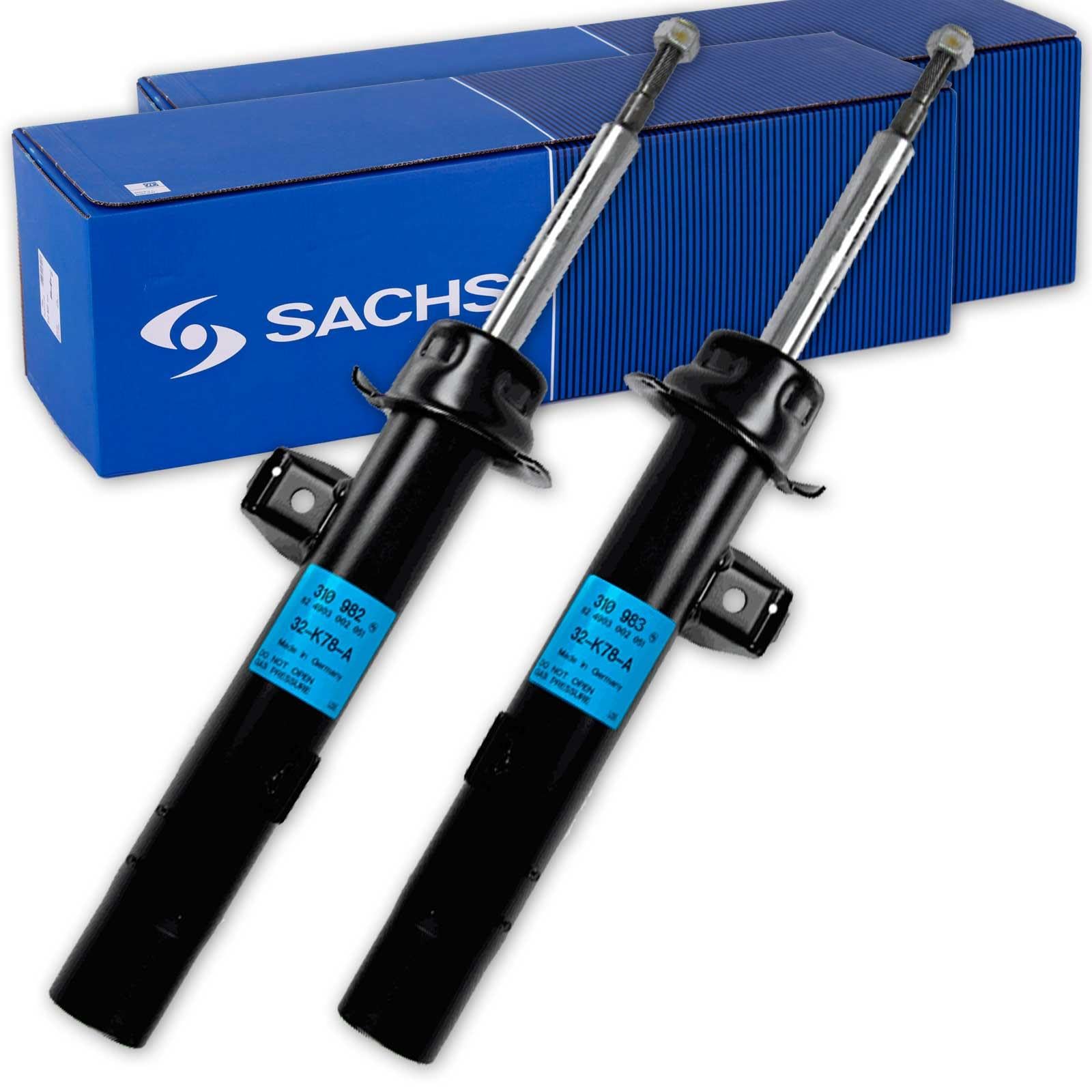 2x SACHS GASDRUCK STOSSDÄMPFER vorne passend für 1er E81 E87 von Generic