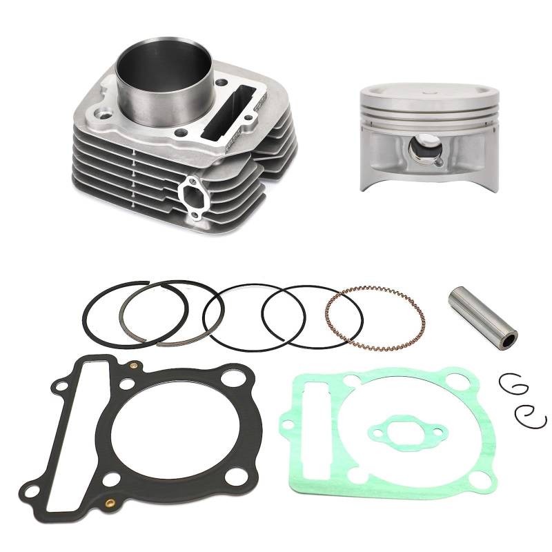 348cc 83mm Zylinder Kit 50ccm für Yamaha Big Bear Warrior Grizzly Raptor Bruin Wolverine YFM350 1987-2011 1UY-11310-03-00 von Generic