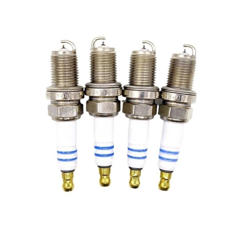 4/6Pcs A004159500326 Fr8Dpp33 14Mm Iridium Zündkerze Kompatibel Für Mercedes Für Benz A208 C209 C215 C219 004159500326 Auto zündung System von Generic