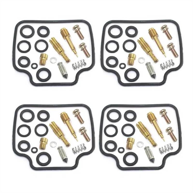 4 Sätze Vergaser-Reparatur-Umbausatz for CB650SC 1983–1985 CB650 650 von Generic