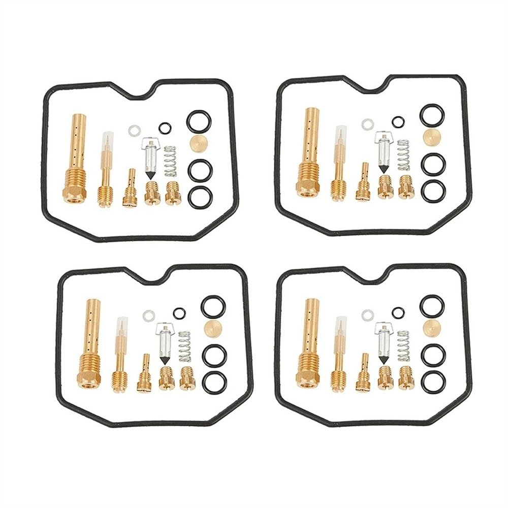 4 Sätze Vergaser-Reparatursatz for GSF600S GSF600 600 Metall- und Gummi-Reparatursatz von Generic