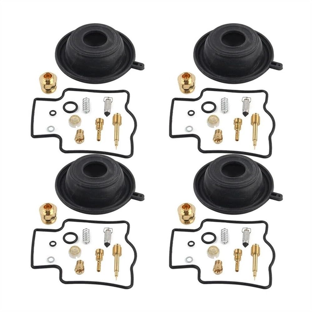 4 Sätze Vergaser-Reparatursatz for ZZR600D 1990 92 Komplettset von Generic