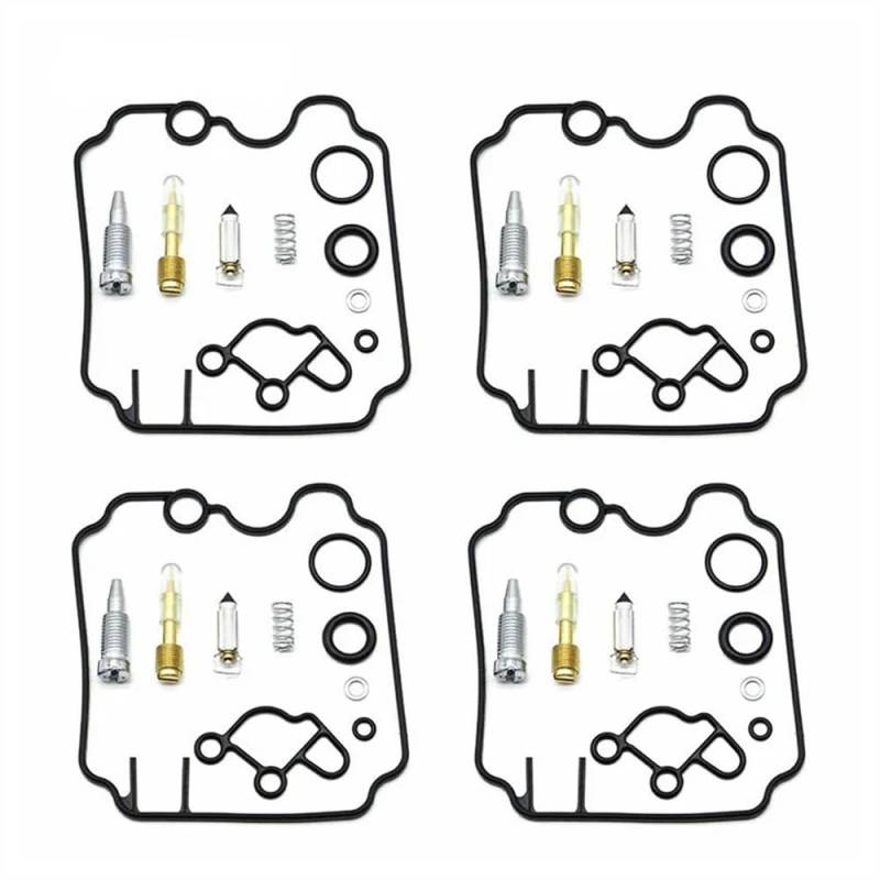 4 Sets for FZR600R 600 1989-1992 1993 1994 1995 1996 1997 1998 1999 600 Vergaser Reparatur Kit Float(4 Kits B) von Generic