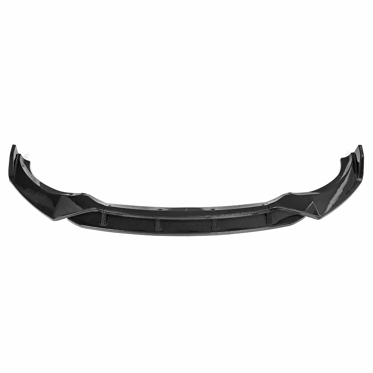 4 Stück Auto Frontstoßstange Lippe Splitter Diffusor Spoiler Guard Stoßstange Lippen Schutz Abdeckung Trim Kit Kompatibel mit BMW G01 X3 G02 X4 2018 2020 Karosserie-Kit Autozubehör (glänzendes von Generic