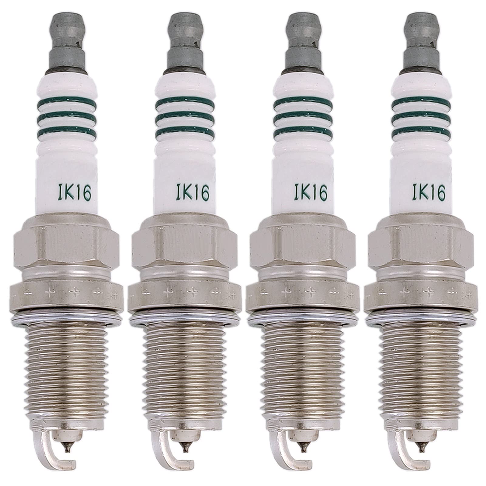 4 x Iridium Power Zündkerzen Ik16 5303 Motorzündkerze von Generic