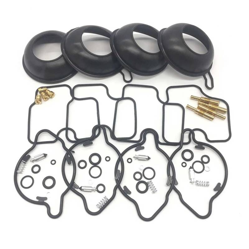 4SET Vergaser-Reparatursatz Kolbenmembran for CBR600 F4 1999-2000 von Generic