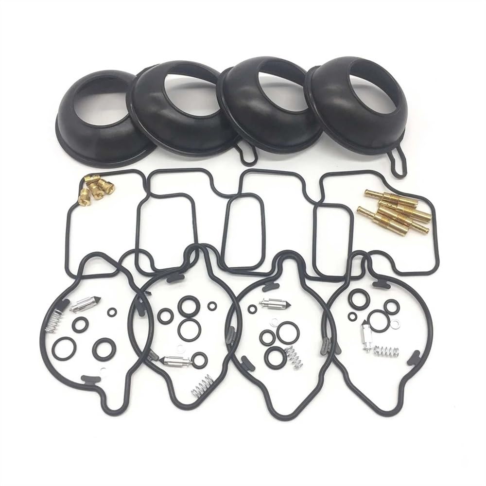 4SETS for CBR600 F4 1999-2000 Vergaser Reparatur Kit Kolben Membran Teil von Generic