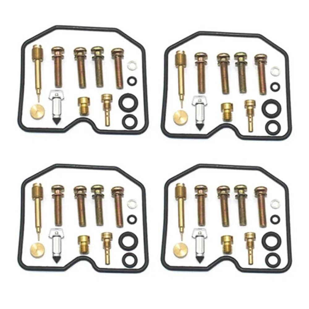 4sets Motorrad Vergaser Reparatur Kit Float Plunger Membran for ZL1000 1987-1988 ZL900 1000 900 ZLT00A von Generic