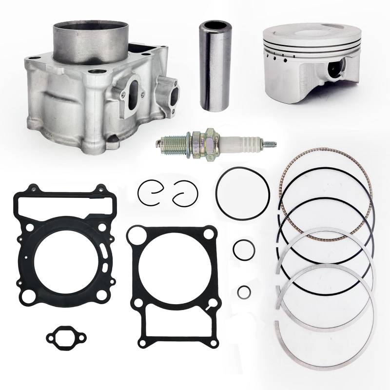 84.5mm Big Bore Zylinder Kit Ersatz für 2000-2006 Yamaha Kodiak 400 Grizzly 400 2007-2008 2007-2008 Replace 5GH-11310-00-00 5GH-11631-00-00 von Generic