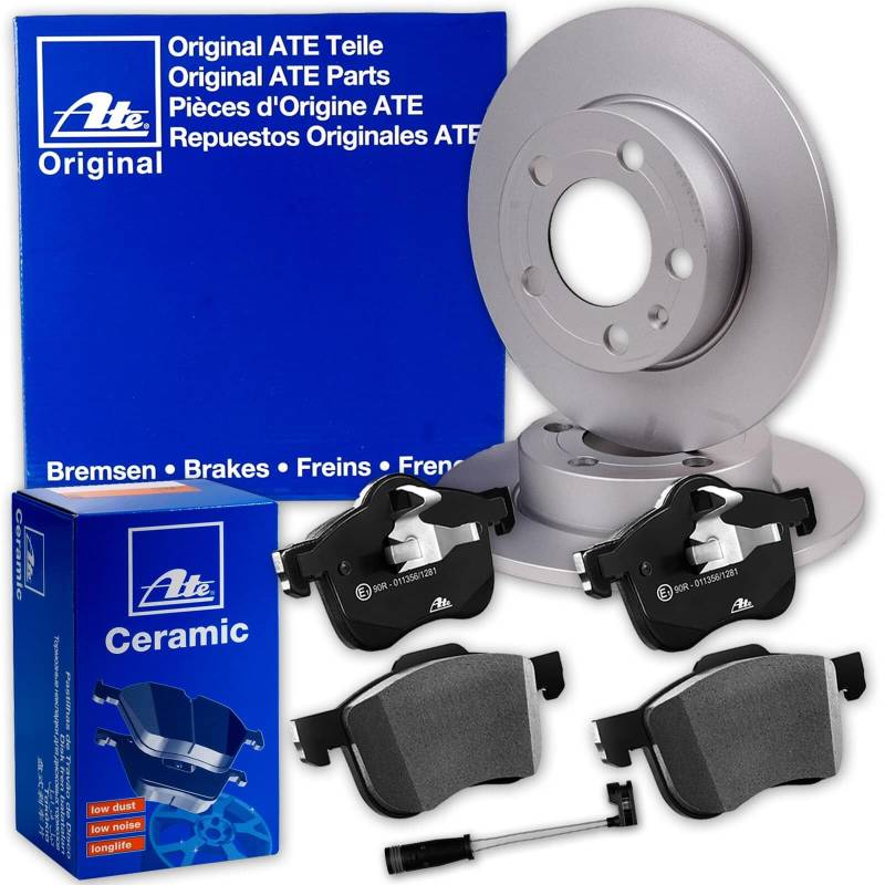 ATE Bremsscheiben 325mm + CERAMIC Beläge hinten für M-Klasse GLE W166 von Generic