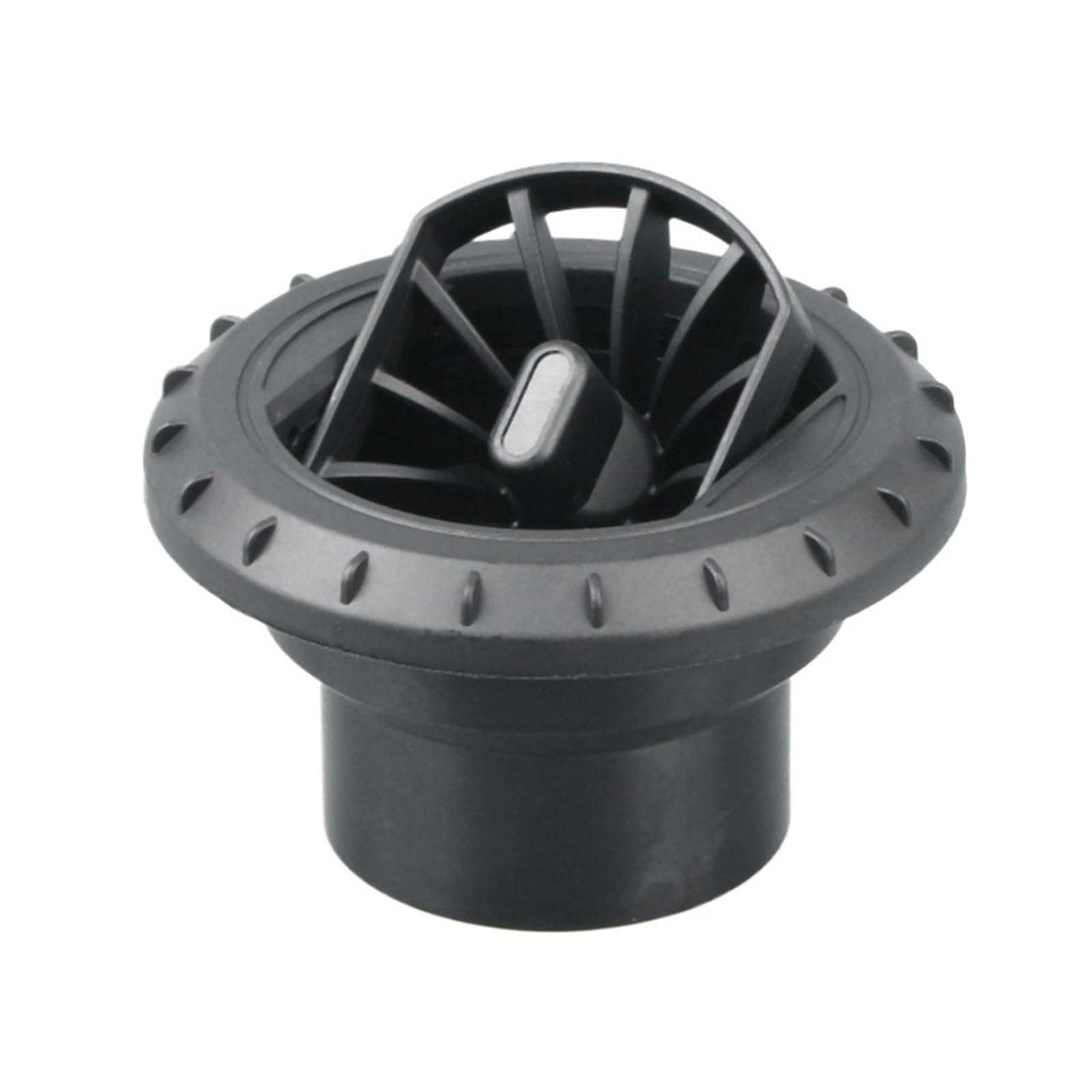 Air Vent Outlet Drehbare Luft Heizung Klimaanlage Schwarz Fit For Auto Lkw VAN von Generic