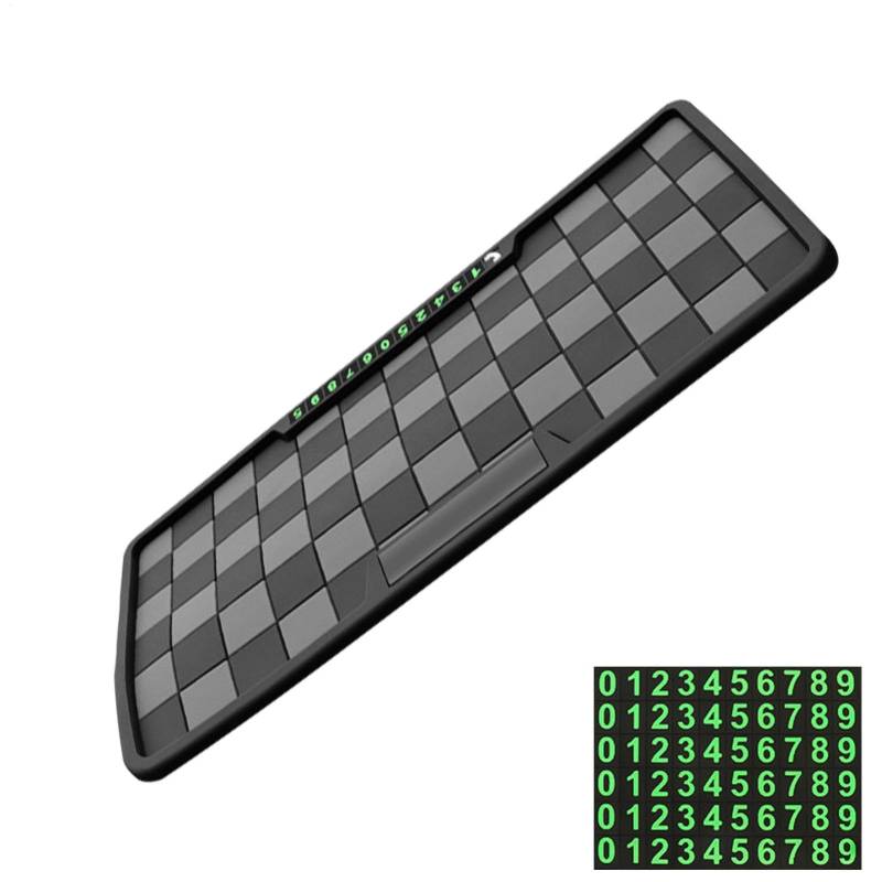 Anti-Rutsch-Armaturenbrett-Pad – vielseitige rutschfeste Automatte | Armaturenbrettablage für elektronische Geräte, Telefone und Zubehör von Generic