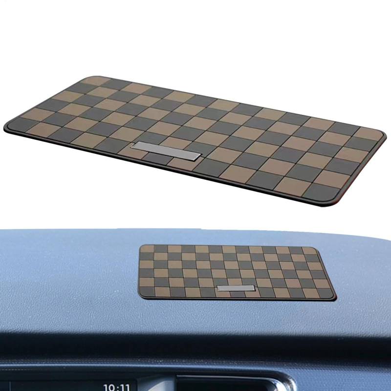 Anti -Slip -Pad Für Auto | Hochtemperaturbeständiger Sonnenschutz Nicht-rutsches Dash-Pad-Armaturenbrettmatte | Antifade Multifunktional Dashboard-Pad Für Mobiltelefone Parfums Ornamente von Generic