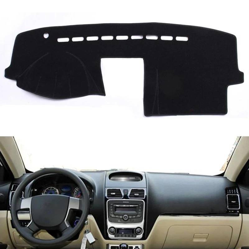 Armaturenbrett-Abdeckung Für Emgrand 2009-2012 2013 2014 2015 2016 Auto Dashboard Abdeckung Matte Teppich Dashmat Sonnenschutzdach Schützen Teppich Zubehör von Generic