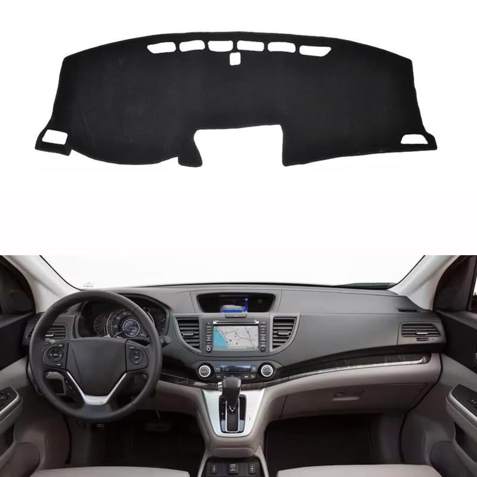 Armaturenbrett-Abdeckung für CR-V 2012 2013 2014 2015 2016 Auto Innere Dashboard Abdeckung Dash Matte Teppich Cape Kissen von Generic