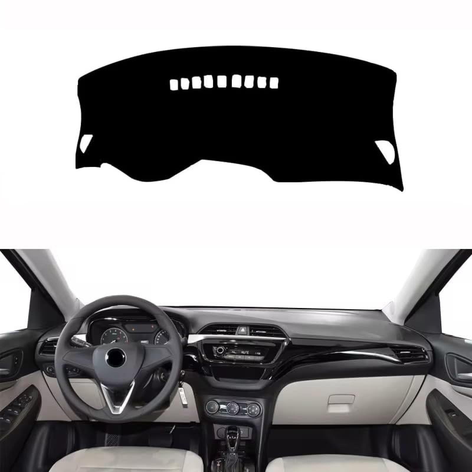 Armaturenbrett-Abdeckung für Excelle 2018 2019 2020 Auto Dashboard Abdeckung Pad Center Console Dash Matte Anti-Sonne Schutz Pad von Generic