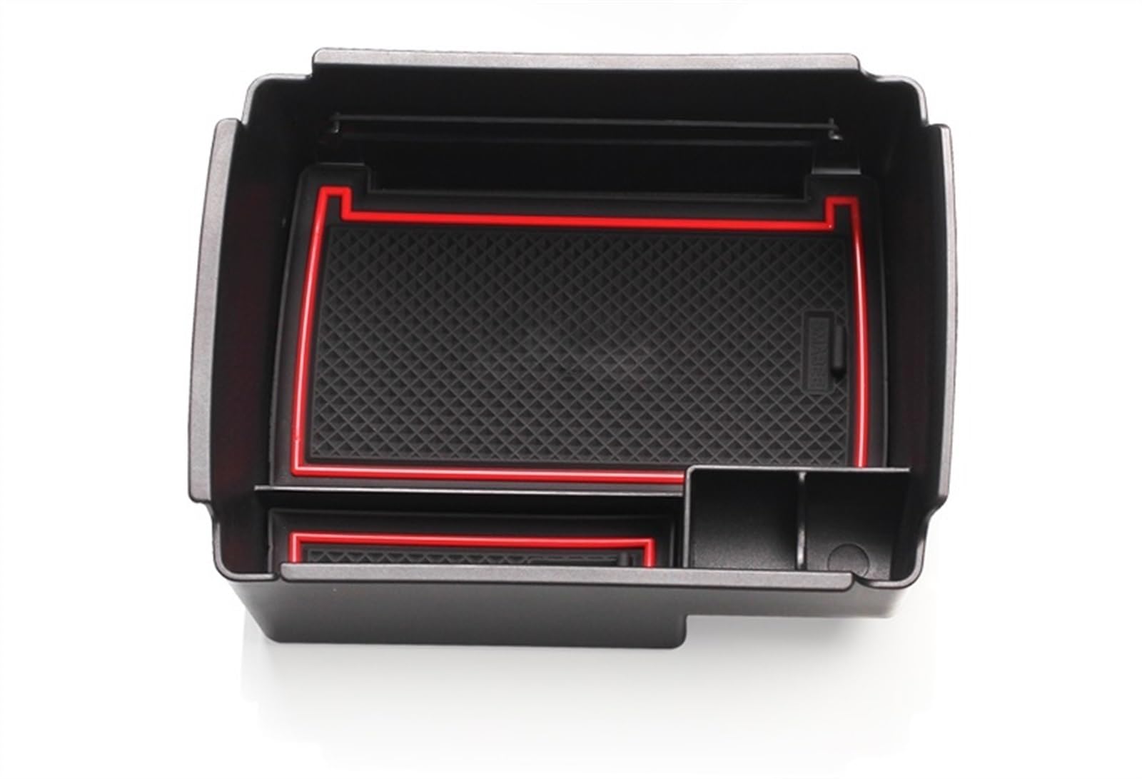 Armlehnenbox Auto Armlehne Box Lagerung Center Console Armlehne Lagerung Zubehör Auto Verstauen für VW für Golf 7 MK7 VII GTI R von Generic