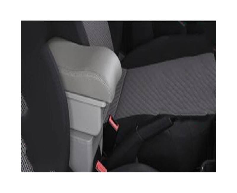 Armlehnenbox Autozubehör für Opel für Corsa F 2020 2021 2022 Armlehnenbox Autoarmlehne Zentrale Aufbewahrungsbox für mit USB-Innenausstattung(B gray 3USB) von Generic