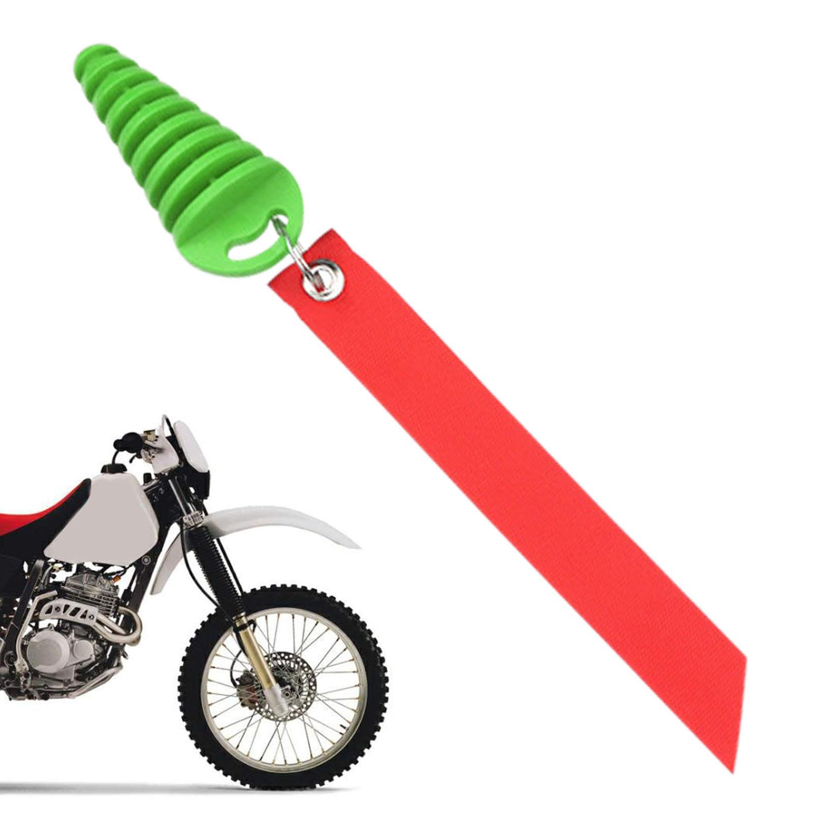 Auspuff Schalldämpfer Waschkappe Waschkappe - Dirt 2 Takt Waschkappe Dirtbike Auspuffkappe mit Bannern für Auspuffschalldämpfer Aus Kommission entfernen von Generic