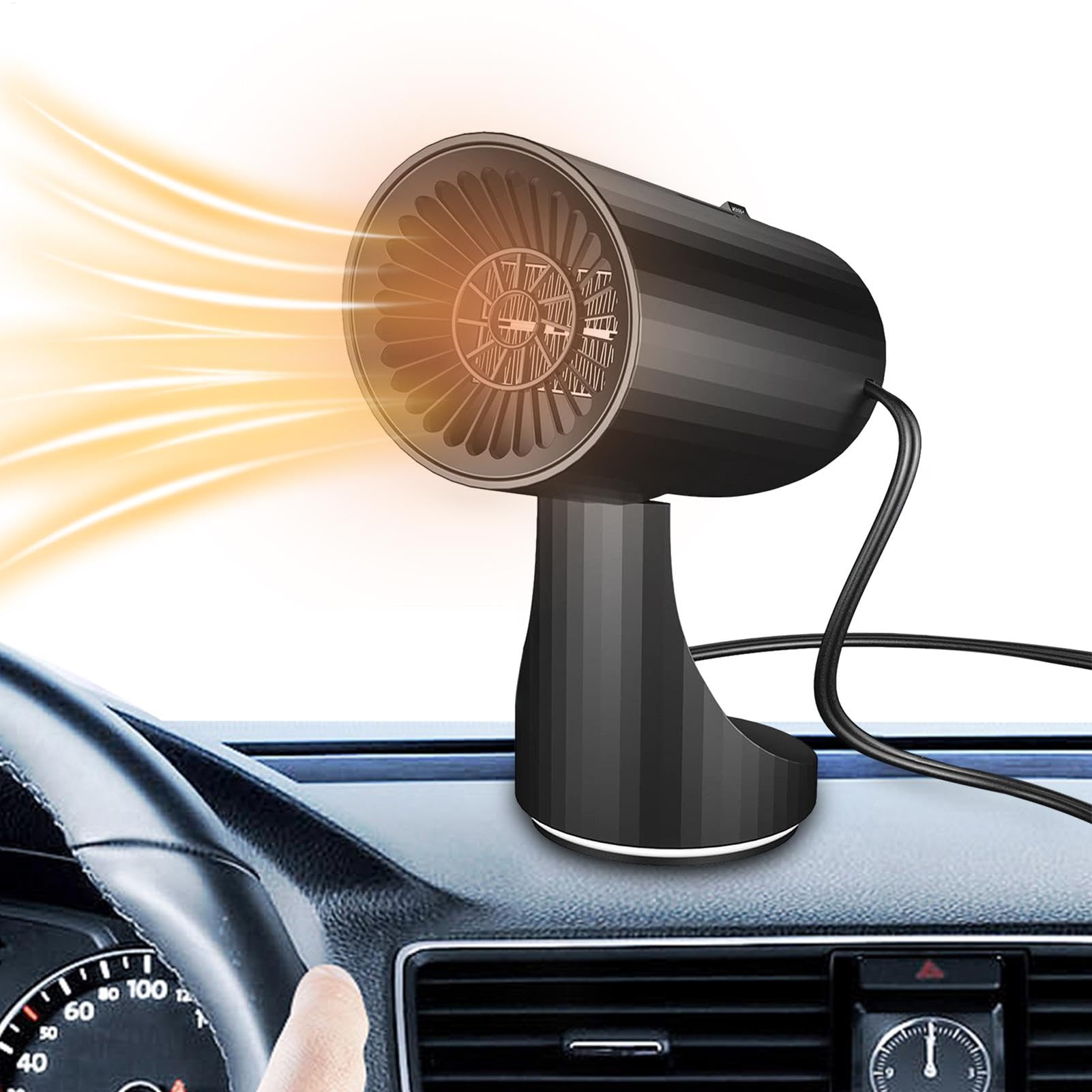 Auto-Entfroster, Auto-Fenster-Entfroster | 24V-Heizung Windschutzscheiben-Entfroster,Scheibenheizung, Auto-Entfroster für Damen, Herren, Erwachsene, Camping von Generic