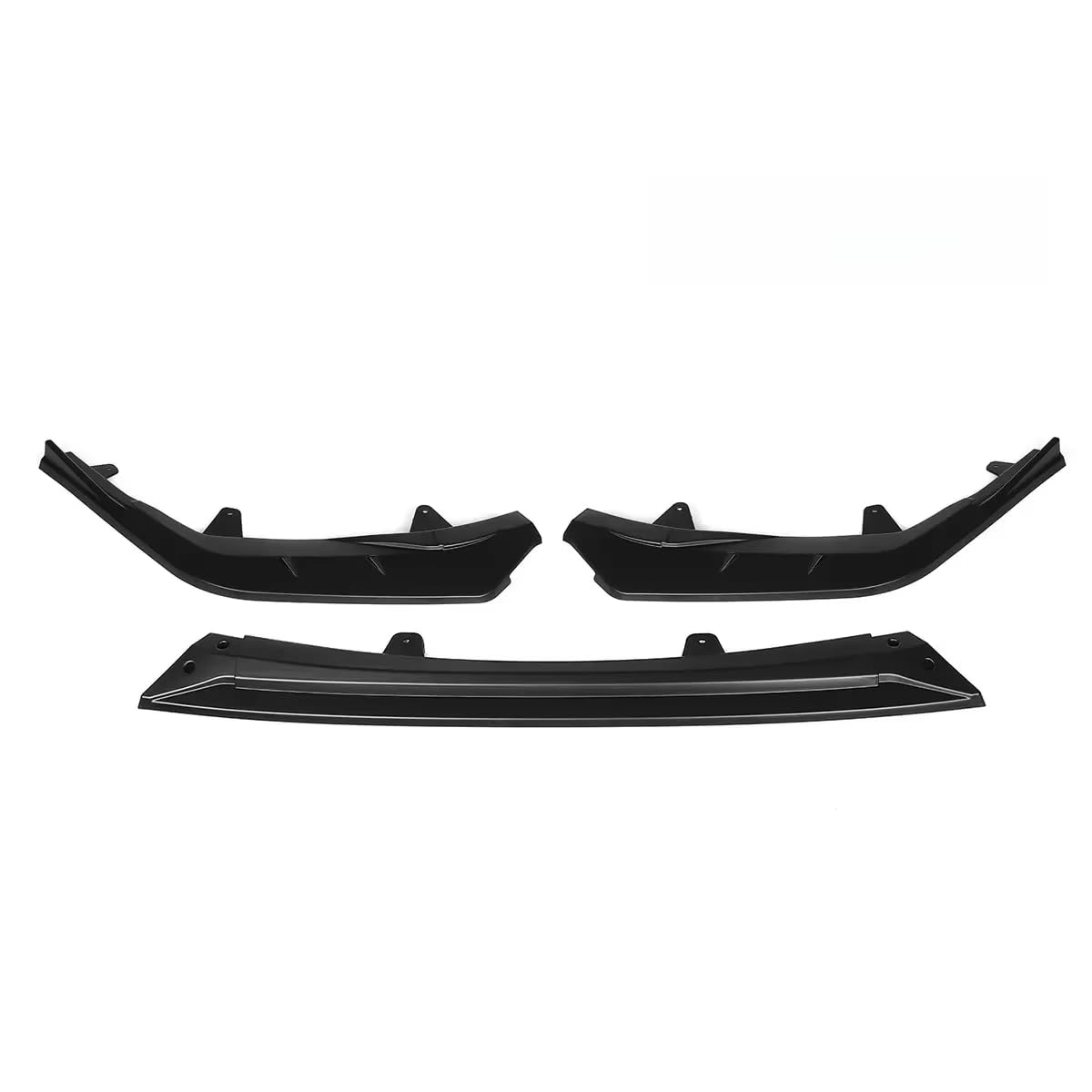 Auto Frontstoßstange Lippe Spoiler Splitter Diffusor Kompatibel mit Toyota Corolla SE XSE Sportmodell 2021 Body Kit Autozubehör (Mattschwarz) von Generic