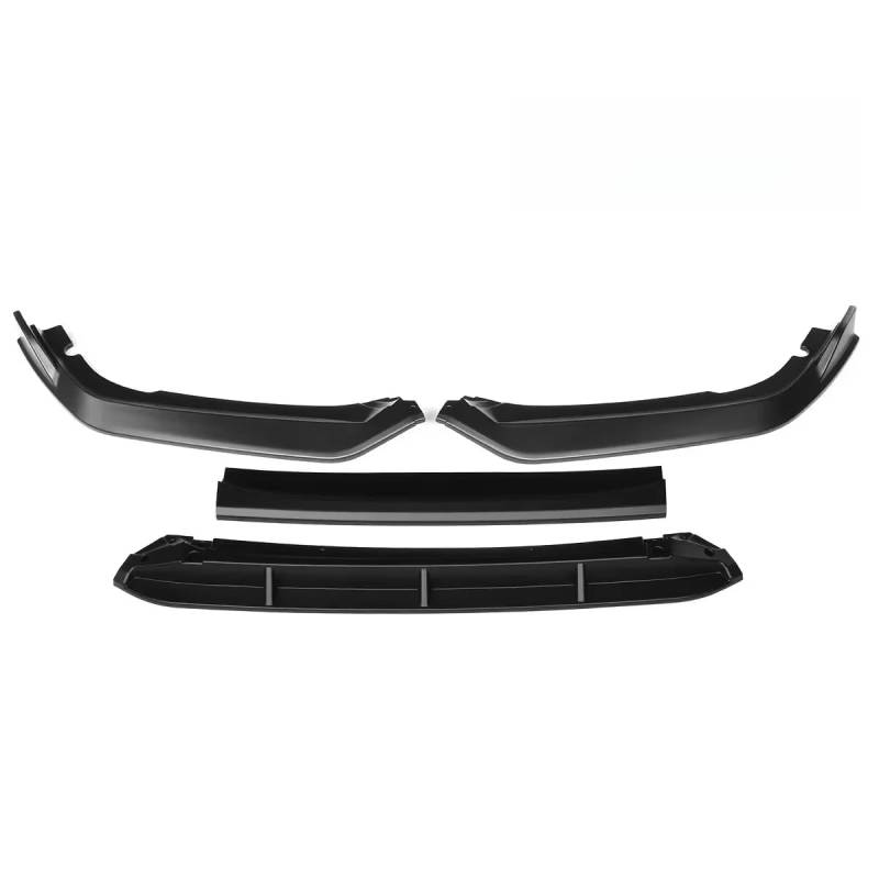 Auto Frontstoßstange Splitter Diffusor Lippenschutz Spoiler Deflektor Lippen Schutz Kompatibel mit Honda Accord 10.5th Gen 2021 2022 Body Kit Auto Zubehör (Mattschwarz) von Generic